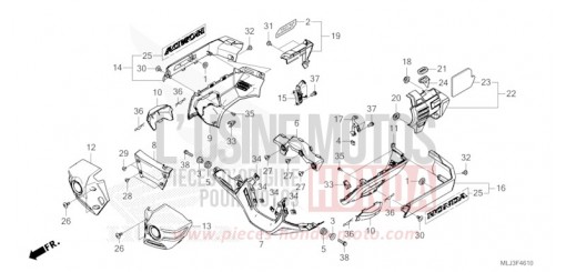 ENGINE COVER GL1800DAP de 2023